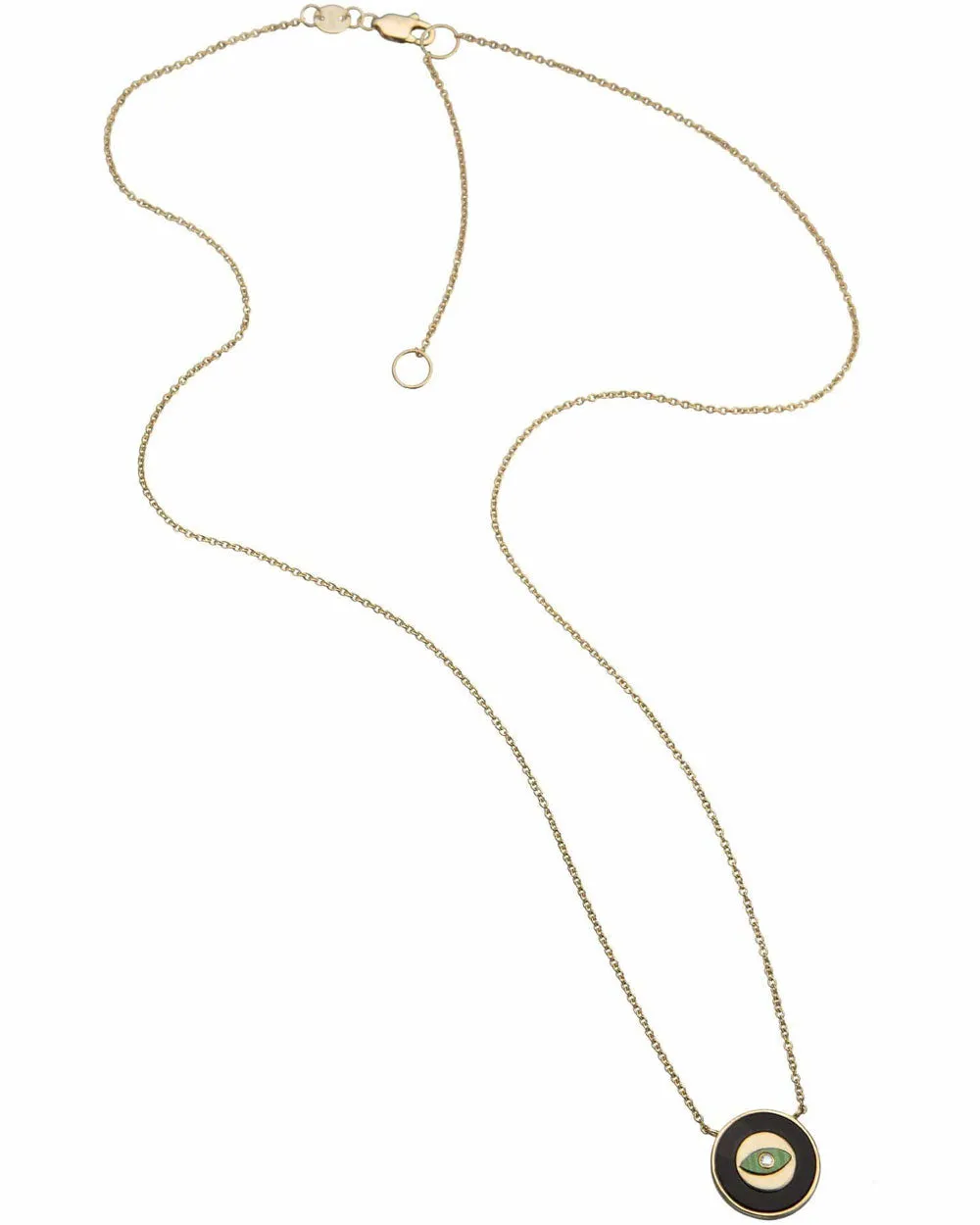 14k Yellow Gold Plated Silver Yani Mini Necklace