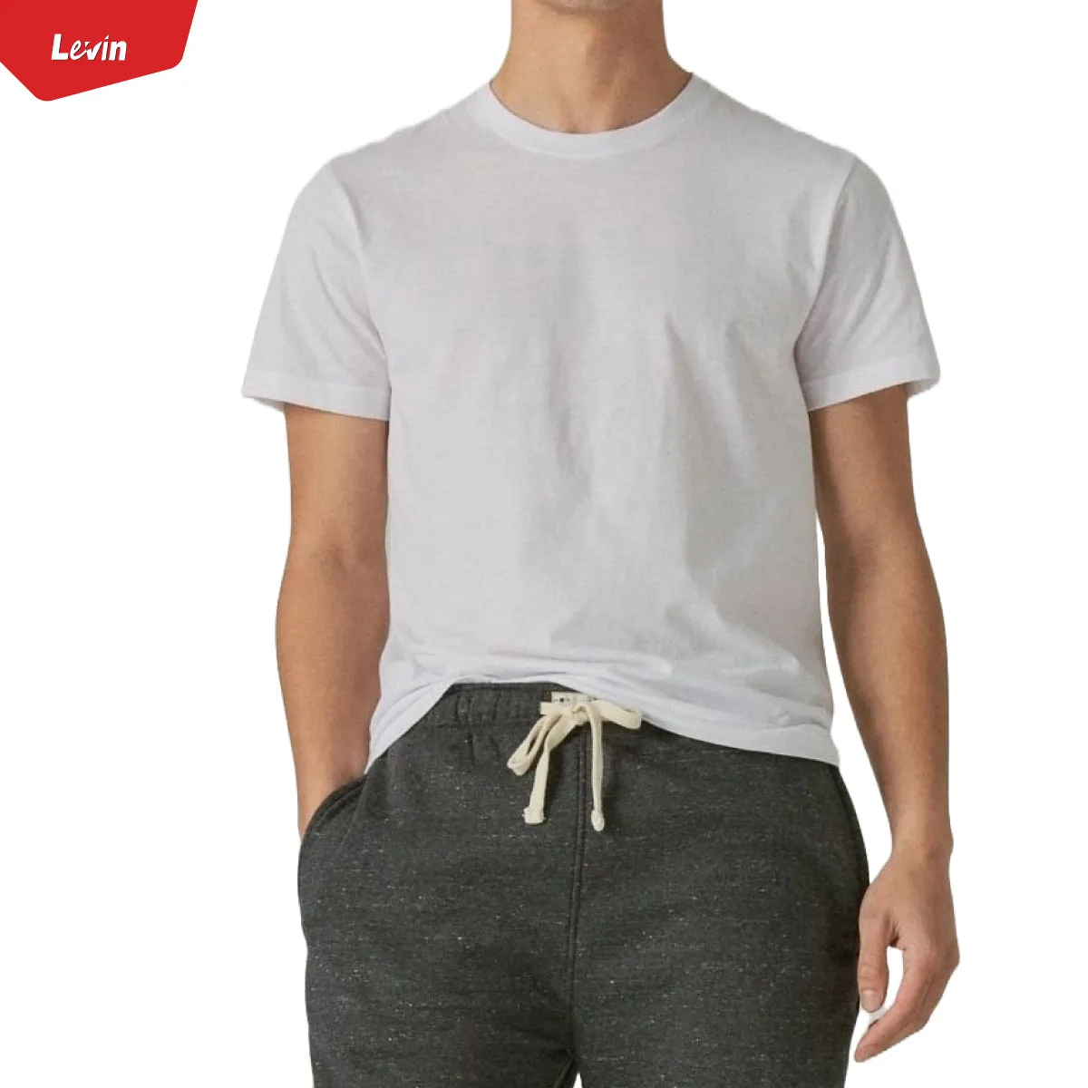 3 Pcs Combo  Men's Round-Neck Cotton Undershirt T-Shirt