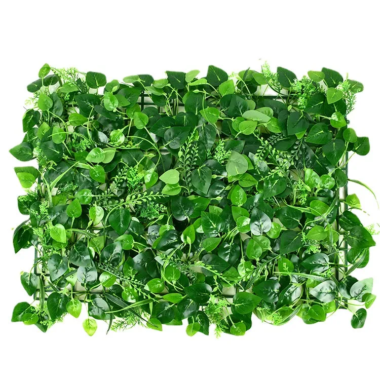 5PCS Artificial Plant Greening Landscape Grass Artificial Background Wall Plastic Fake Green Plants