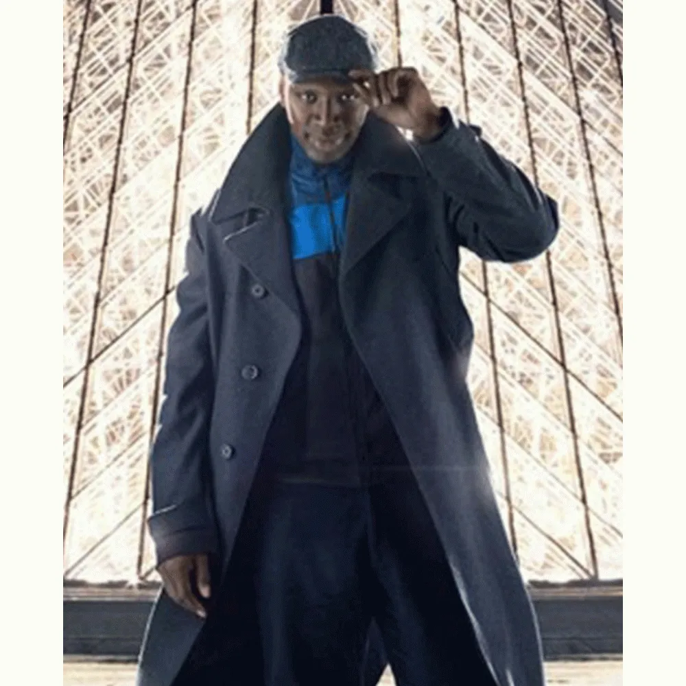 Arsene Lupin Omar Sy Trench Coat