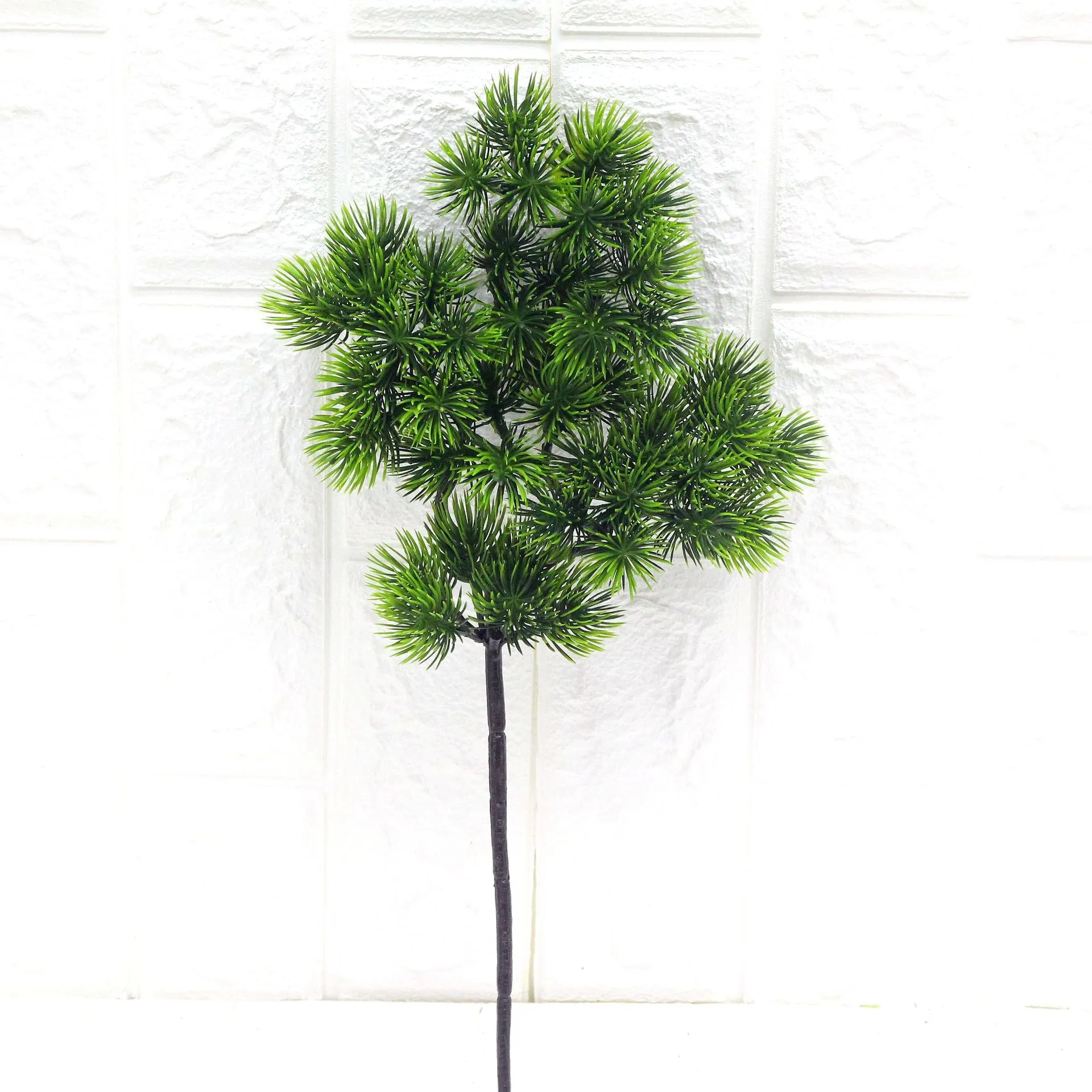 Artificial Plant Beauty Pine Tree Plastic Fake Green Plants 3pcs