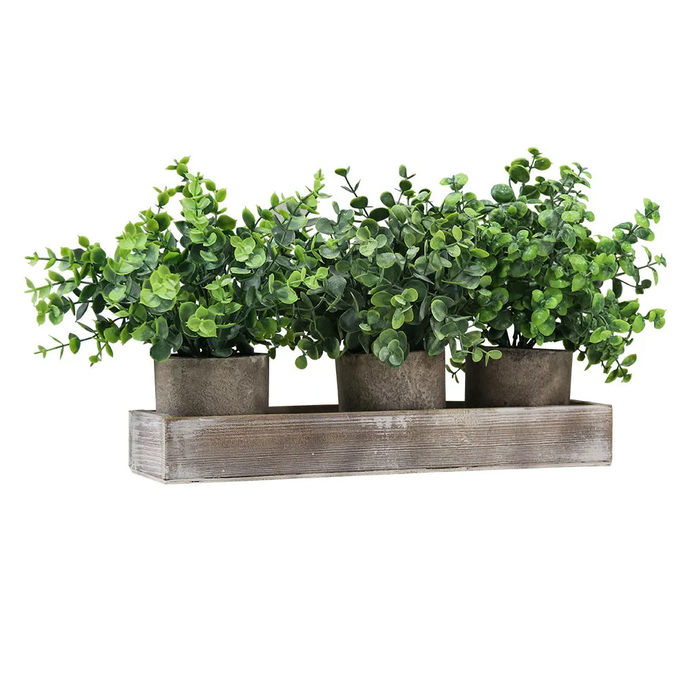 Artificial Plant Environmental Protection Home Desktop Potted Plant Plastic Fake Green Plants