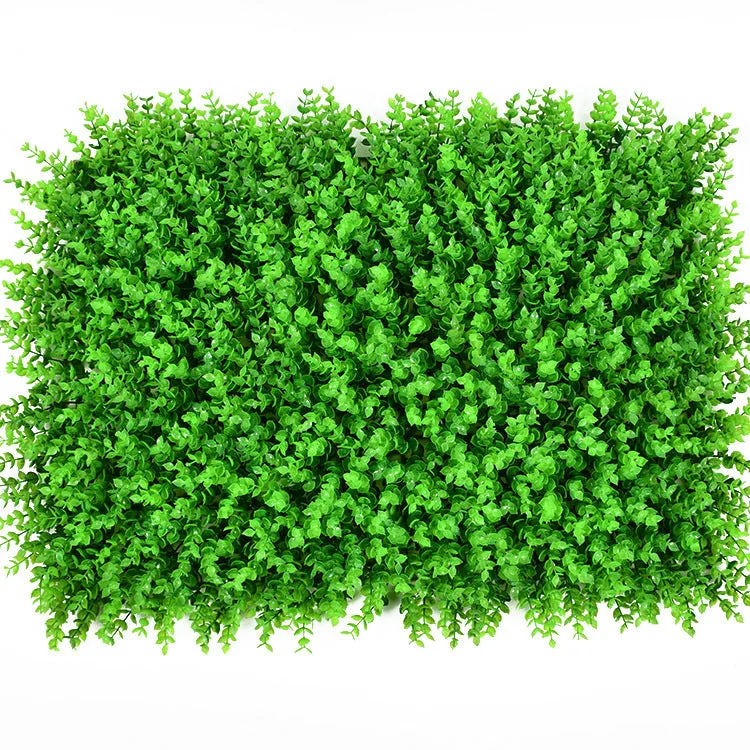 Artificial Plant Fake Turf Plastic Background Flower Wall Plastic Fake Green Plants