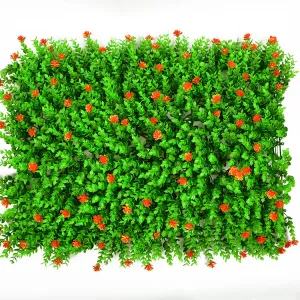 Artificial Plant Fake Turf Plastic Background Flower Wall Plastic Fake Green Plants