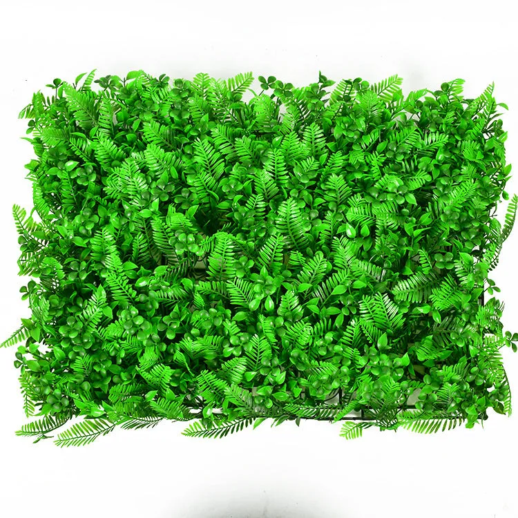 Artificial Plant Fake Turf Plastic Background Flower Wall Plastic Fake Green Plants