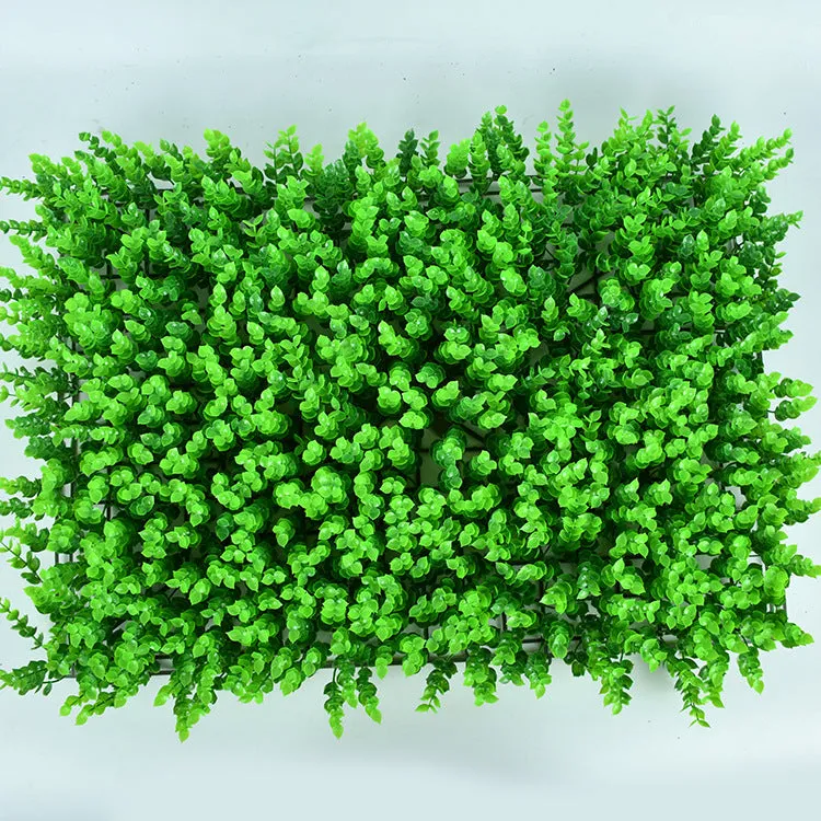 Artificial Plant Fake Turf Plastic Background Flower Wall Plastic Fake Green Plants