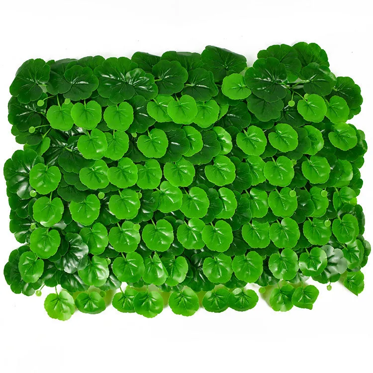 Artificial Plant Fake Turf Plastic Background Flower Wall Plastic Fake Green Plants