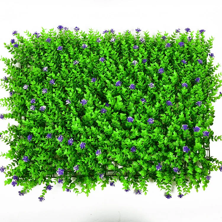 Artificial Plant Fake Turf Plastic Background Flower Wall Plastic Fake Green Plants