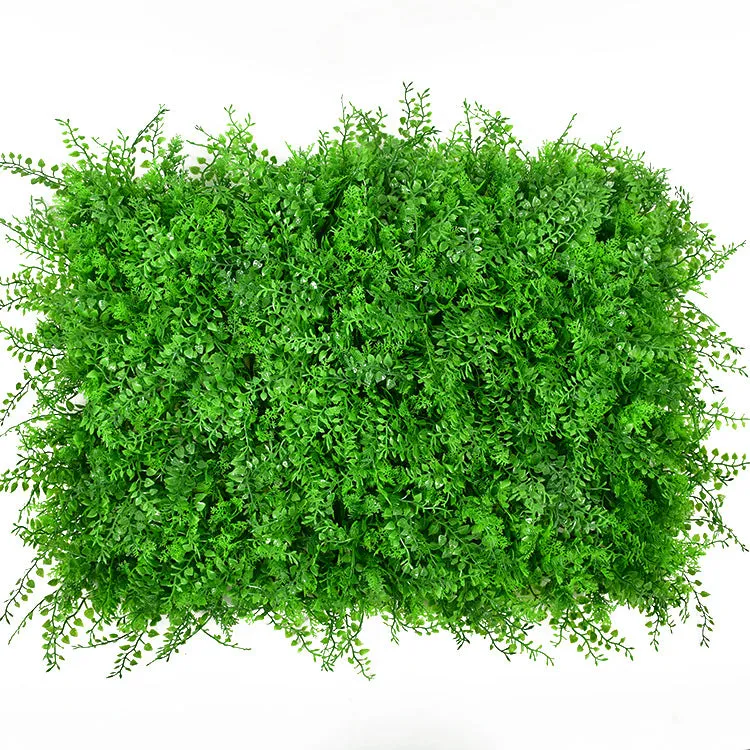 Artificial Plant Fake Turf Plastic Background Flower Wall Plastic Fake Green Plants