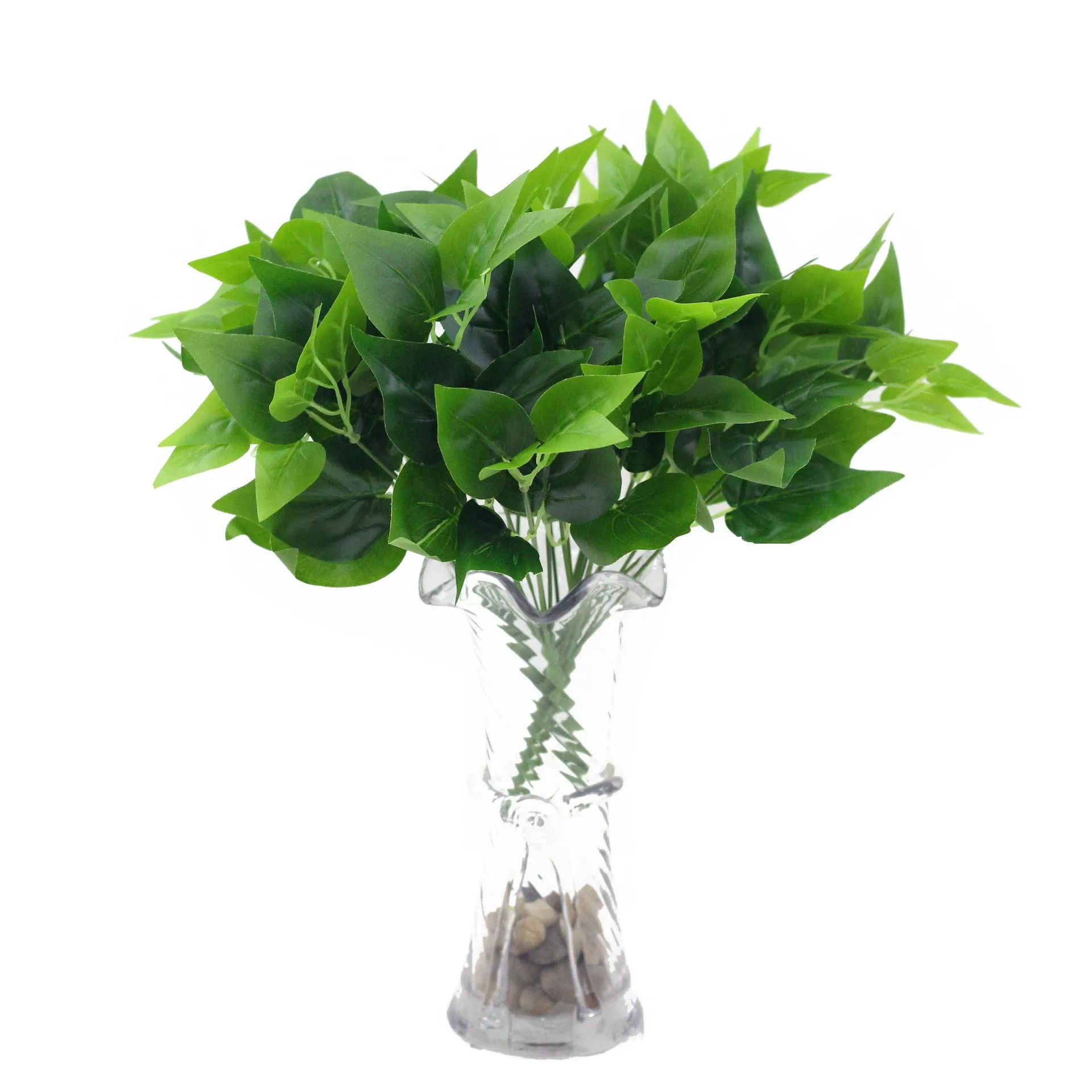 Artificial Plant Green Radish Plastic Fake Green Plants 5pcs