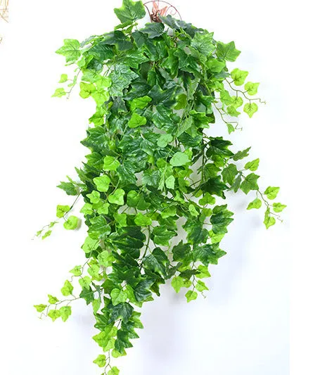 Artificial Plant Wall Plant Wall Fake Flower Rattan Plastic Fake Green Plants