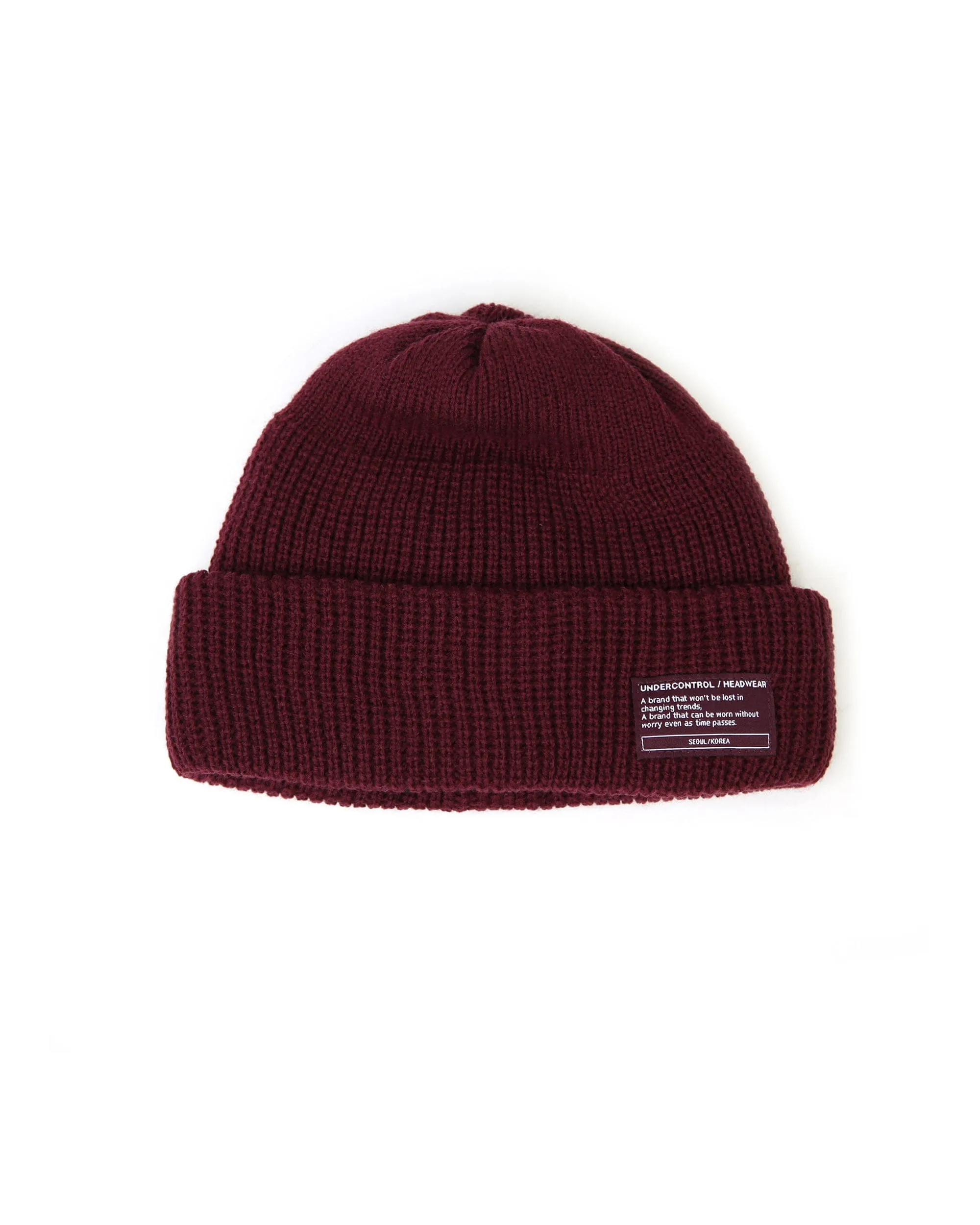 BEANIE / MONK FIT / WINE