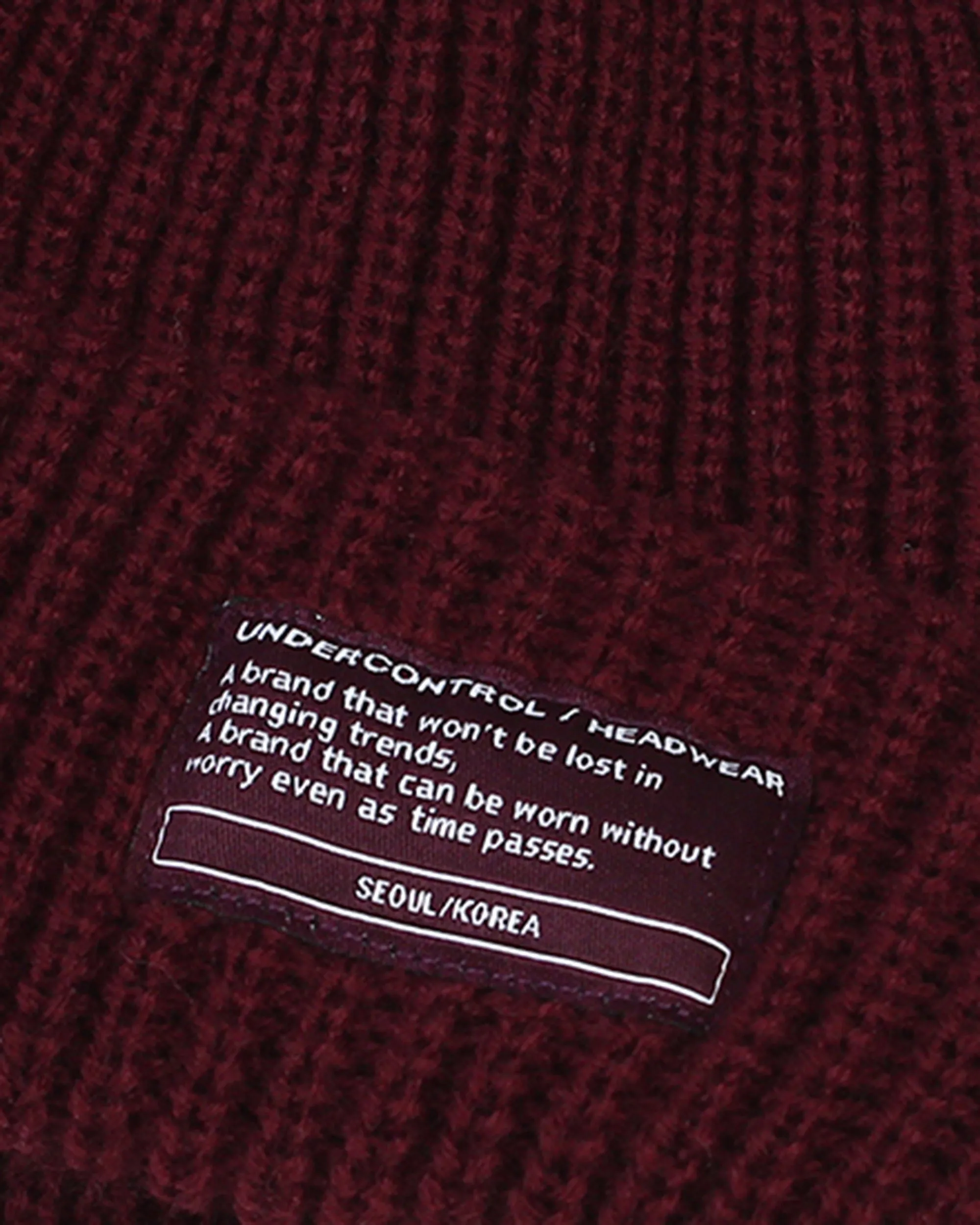 BEANIE / MONK FIT / WINE