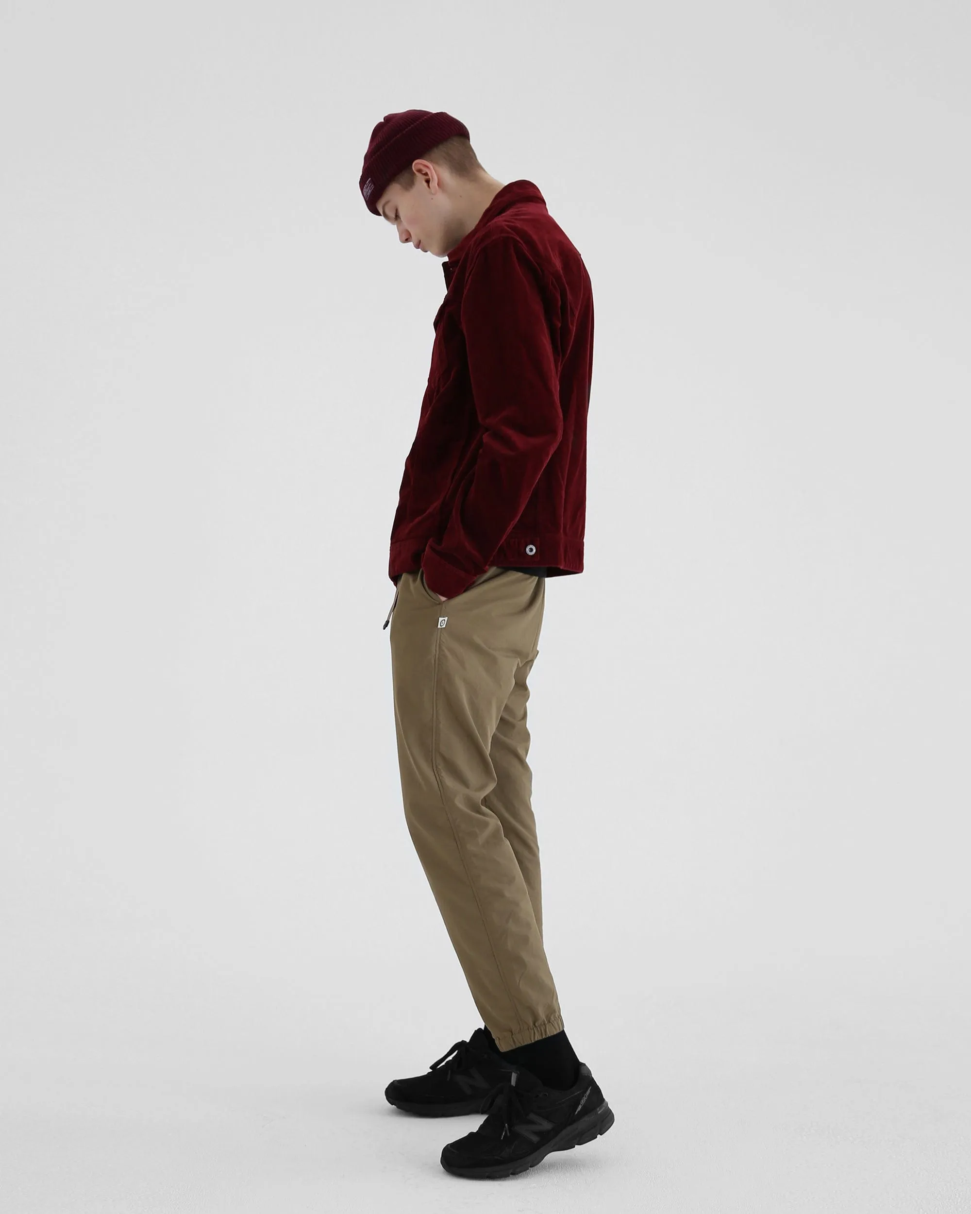 BEANIE / MONK FIT / WINE