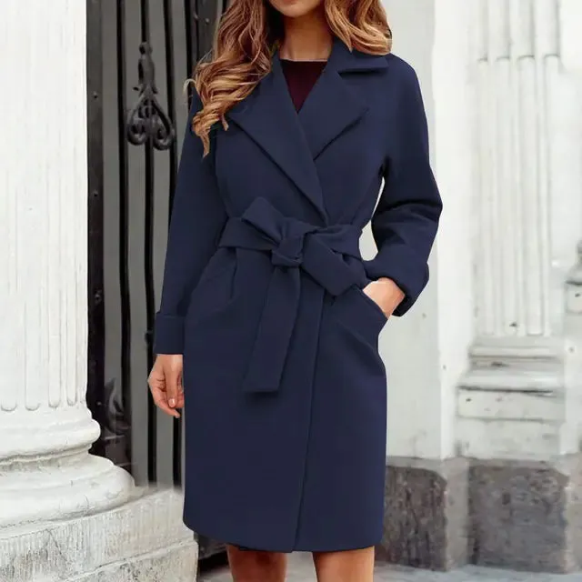 Chique Double Breast Trench Coat