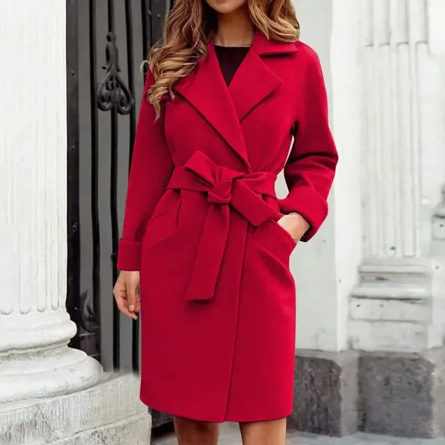 Chique Double Breast Trench Coat