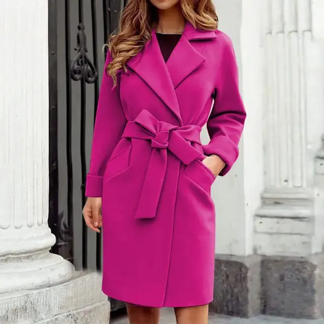 Chique Double Breast Trench Coat