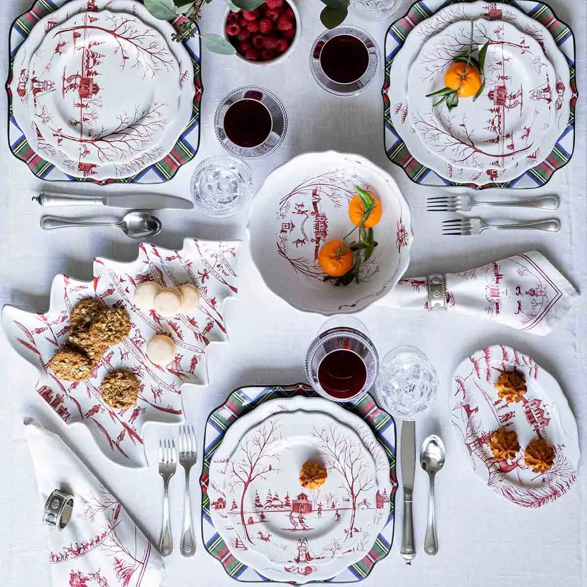 Country Estate Winter Frolic Placemat Set/4