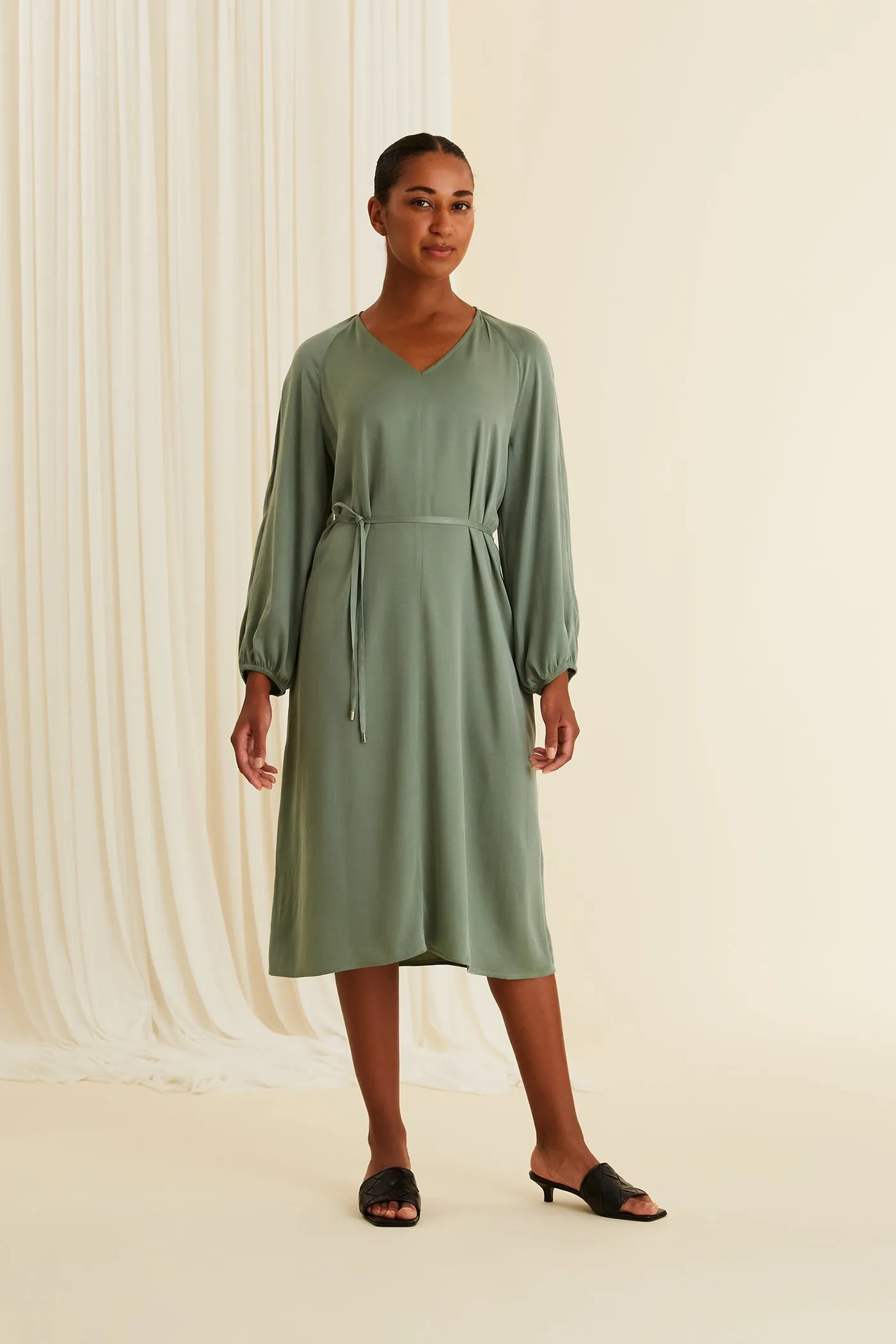 Doreen Cupro Viscose Dress