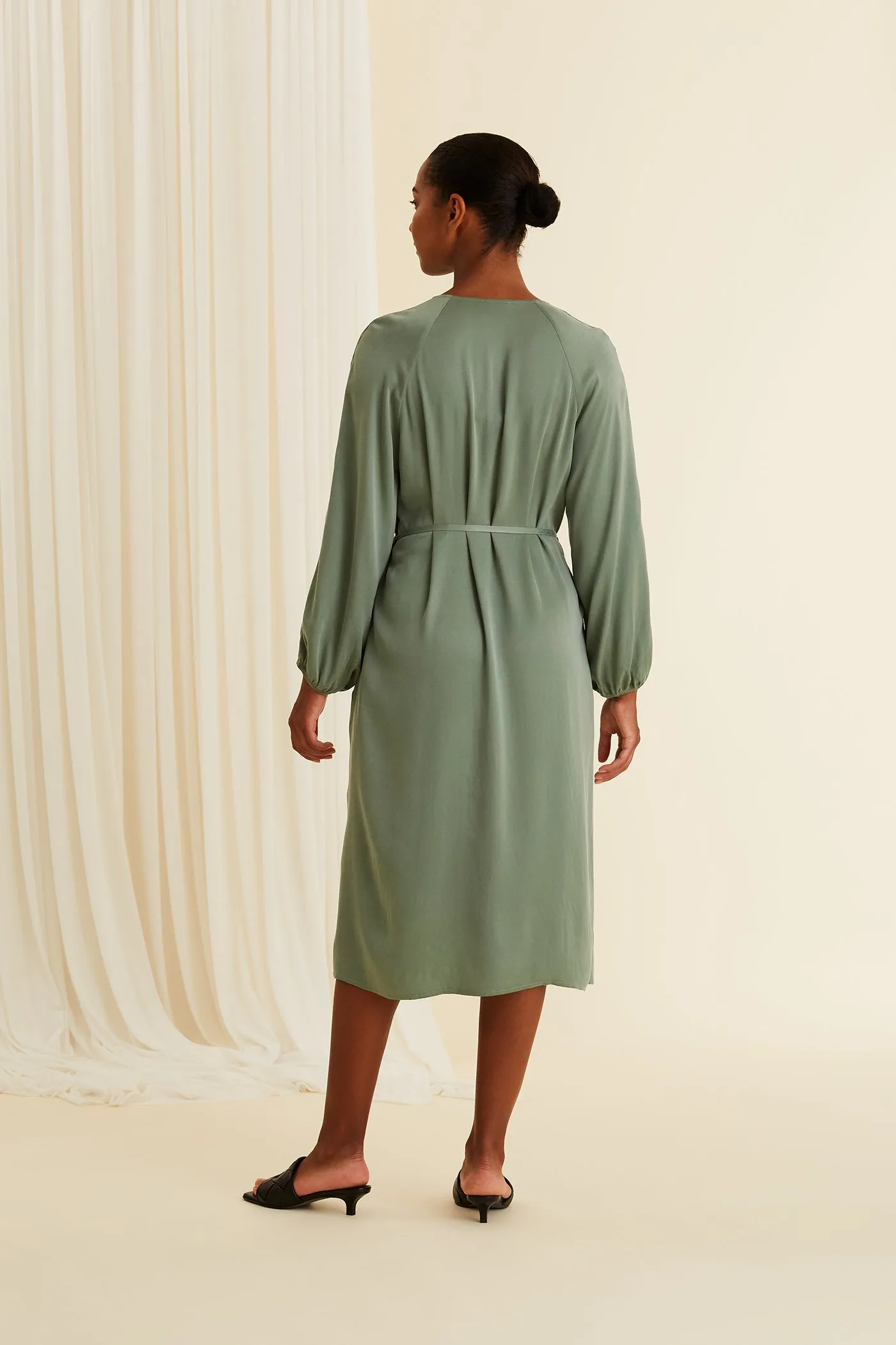 Doreen Cupro Viscose Dress