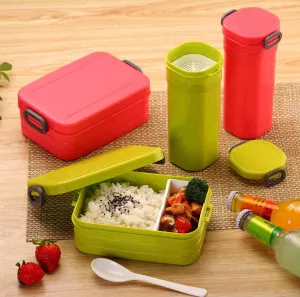 Easy buckle fashion lunch box