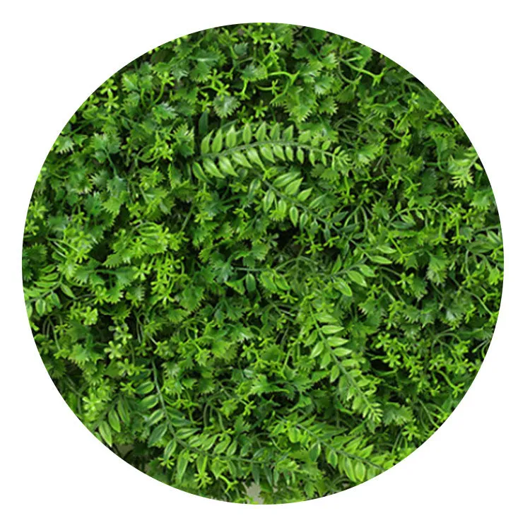 Fragrant Bamboo Mixed Emulational Lawn Coriander Bamboo Leaf Mixed Simulation Fake Lawn Wall Decoration Lawn