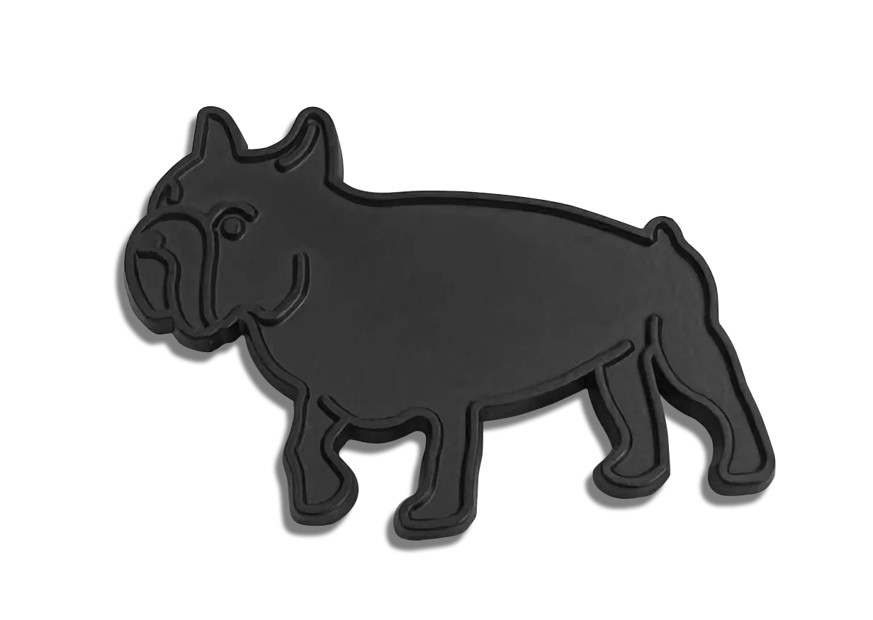 FRENCHIE ENAMEL PIN