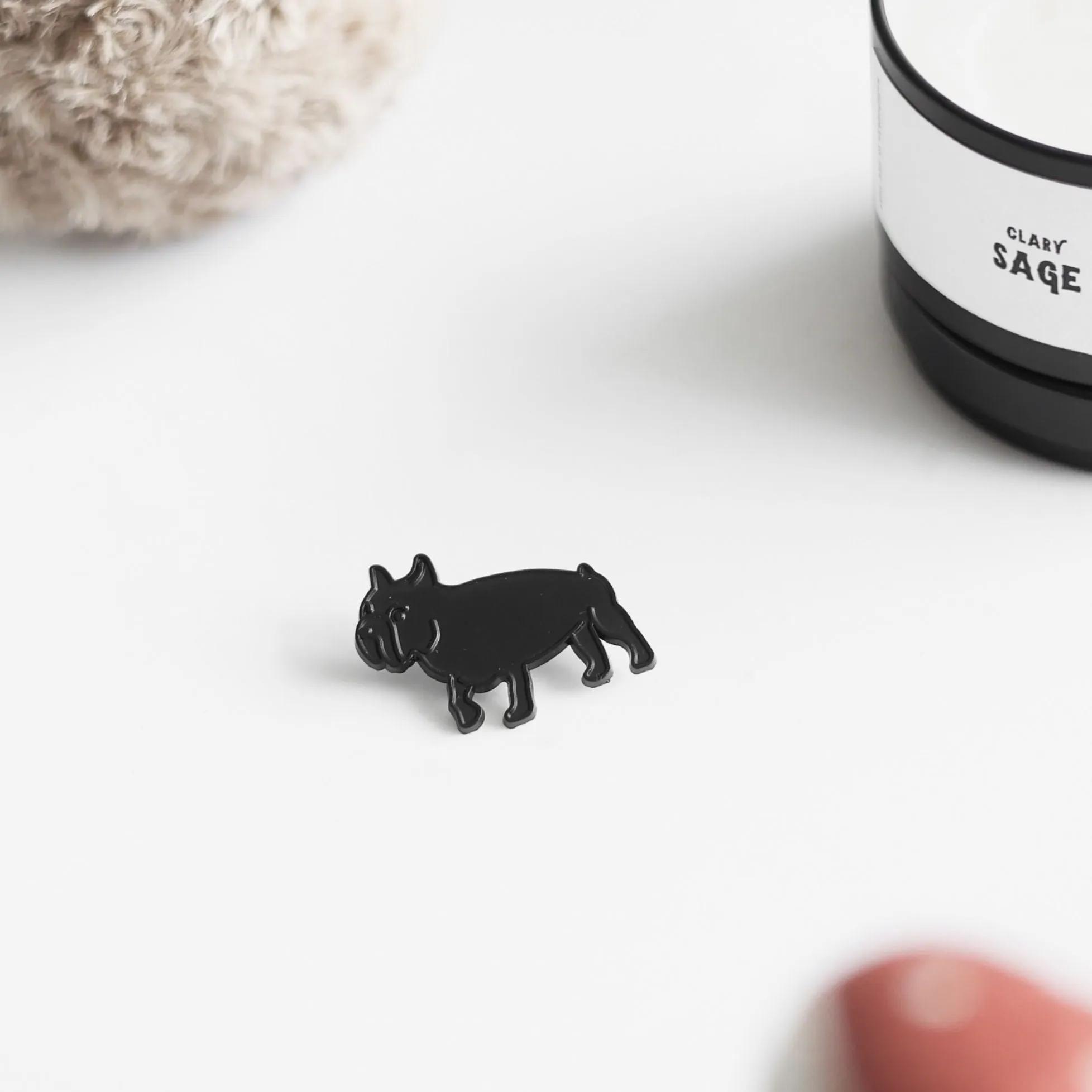 FRENCHIE ENAMEL PIN