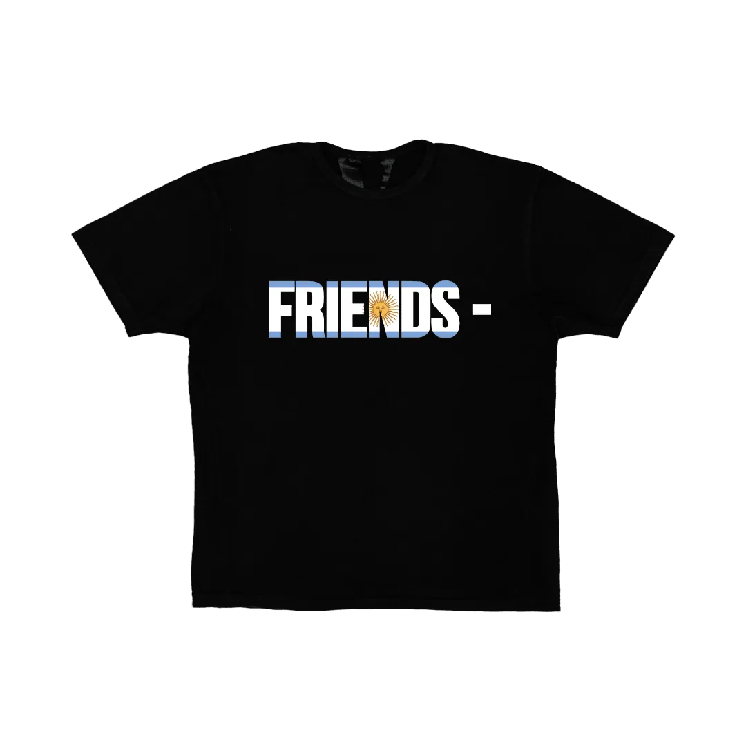 Giftngon - FRIENDS - ARG T-SHIRT - BLACK