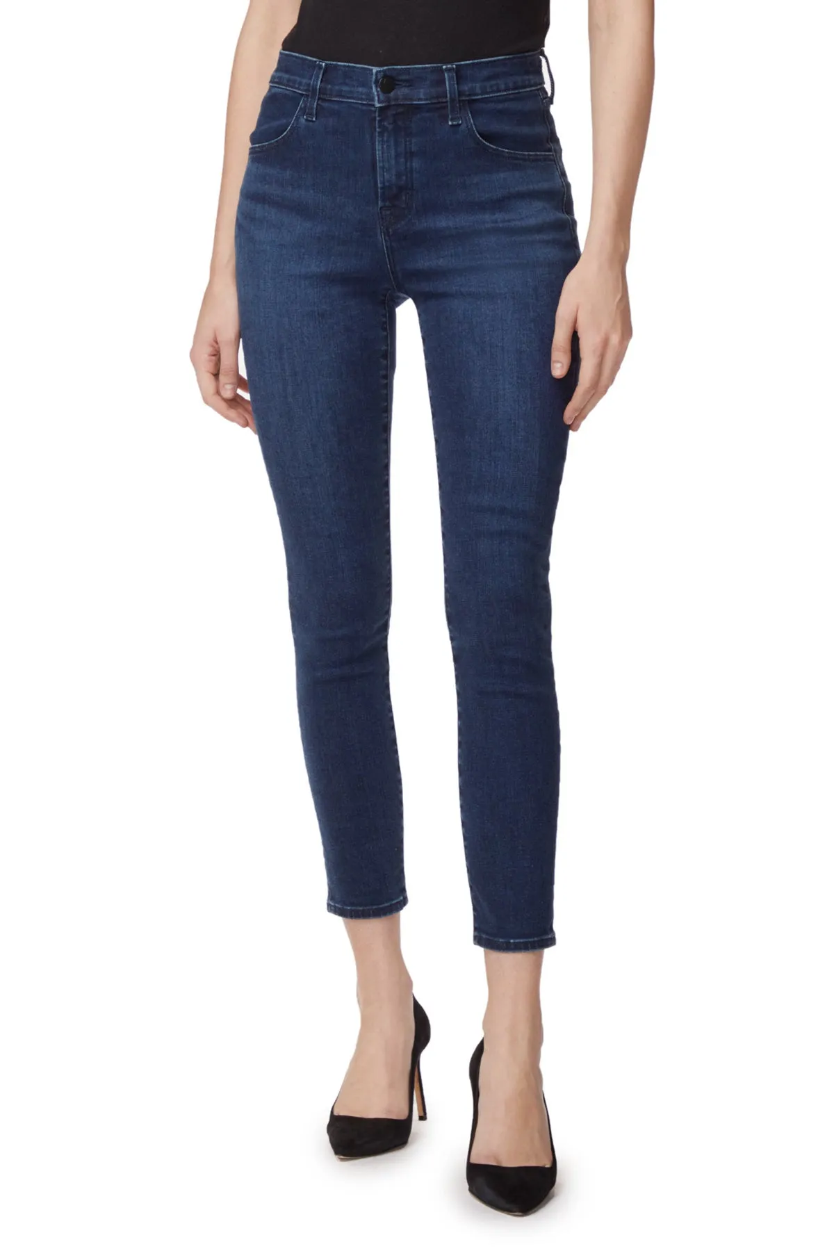 J Brand Alana High Rise Denim in Ego