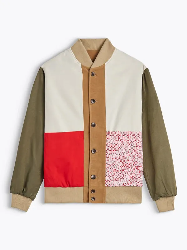 Kappa Moleskine Jacket: Brown (Reversible)