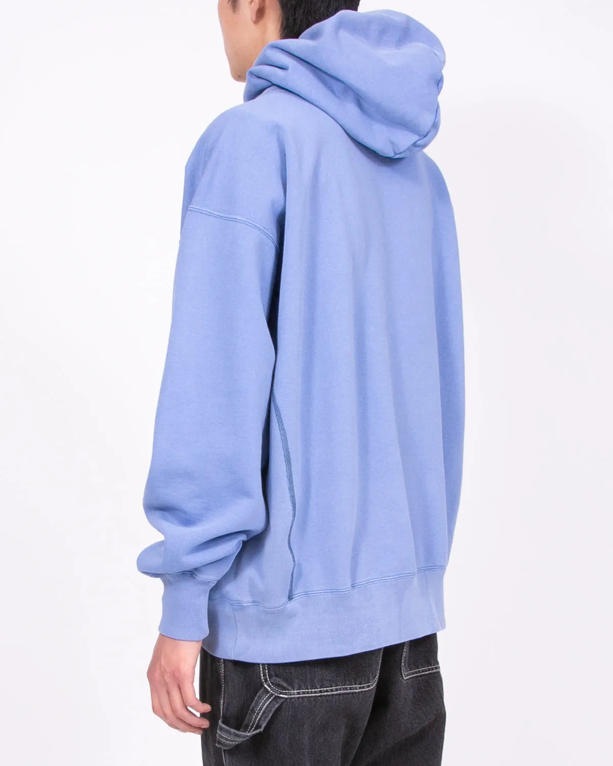 Natural Dyed Hoodie Fleece - Coast