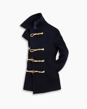 Navy Wool Toggle Peacoat