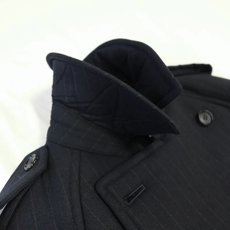 padded batting peacoat