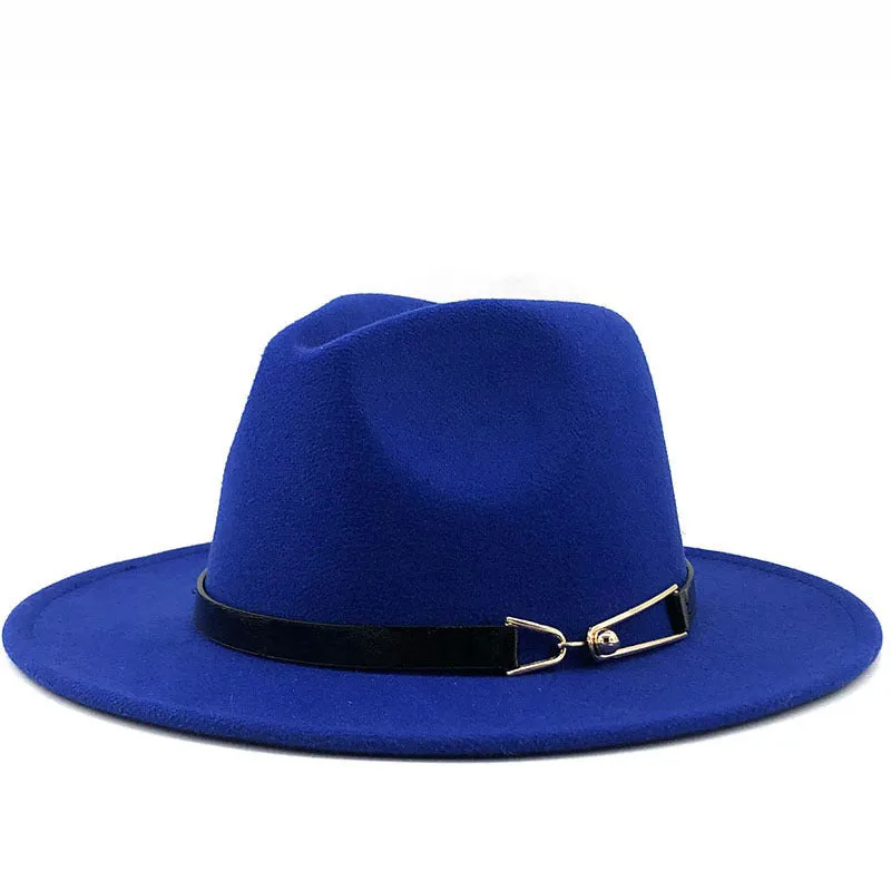 Popular Fedora British Vintage Top Fashion Ladies Woolen Hat