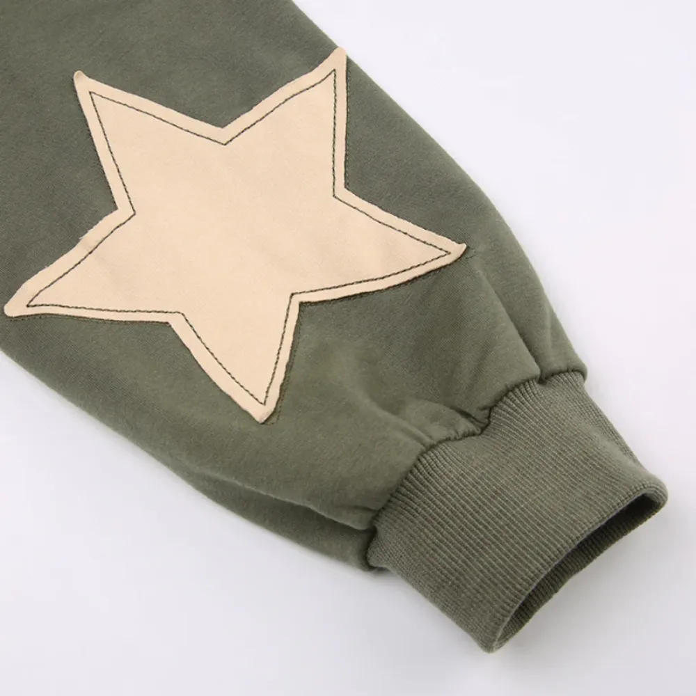 "High Street Star Patch" Hoodie