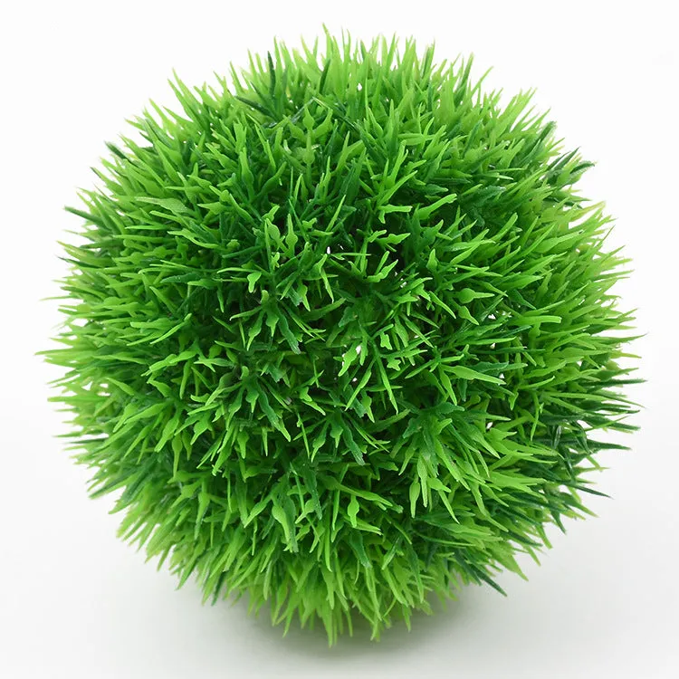 Simulation Plant Straw Ball Pine Needle Straw Ball Plastic Large Ball Simulation Plant Green Straw Ball Plastic Grass Games Ball Straw Ball