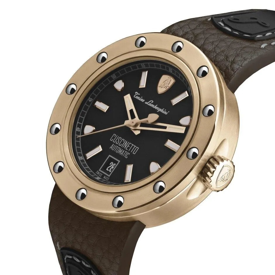 Tonino Lamborghini Cuscinetto Watch IP Rose Gold TLF-T01-5