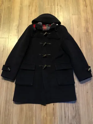 Vintage Navy Gloverall Duffle Coat, Made in England